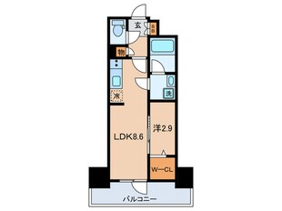 ウエリスアーバン大塚の物件間取画像